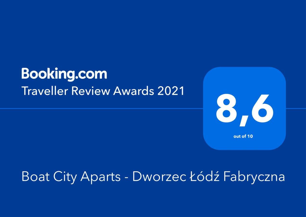 Boat City Aparts - Dworzec Lodz Fabryczna Kültér fotó